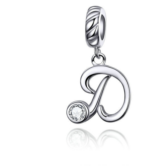 Pulsera de Plata 925 con Dijes de Letras - Joyería Coreana Personalizable - Image 11