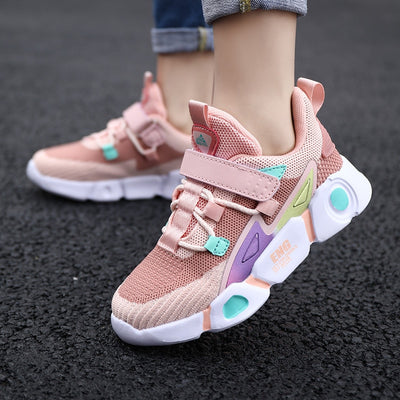 Zapatos Deportivos Niña Malla Transpirable Ultraligeros