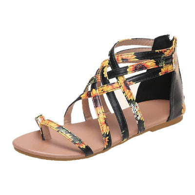 Sandalias Romanas con Tiras Cruzadas - Estilo Europeo Minimalista - Image 10