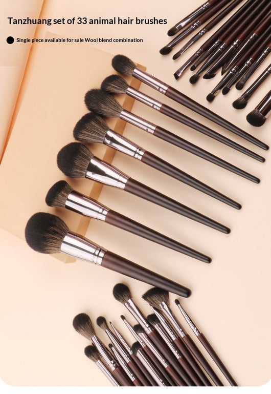 Set Profesional de Brochas para Sombras y Correctores con Cerdas Naturales - Image 15