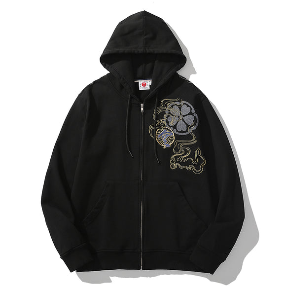 Sudadera Cardigan con Cierre