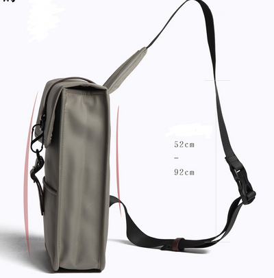 Bolsa Bandolera Deportiva Zu para Hombre - Mochila Casual con Múltiples Compartimentos - Image 5