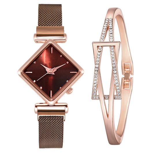 Pulsera de Reloj con Diamantes - Image 7