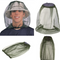 Sombrero de Pesca Nocturna con Red Anti-Insectos y Protección Solar