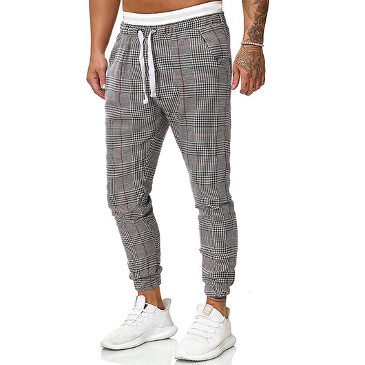 Pantalones Casuales a Cuadros - Comodidad y Estilo - Image 32