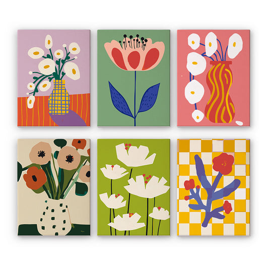 Kit de Pintura al Óleo Digital DIY - Paisajes y Flores - Image 50
