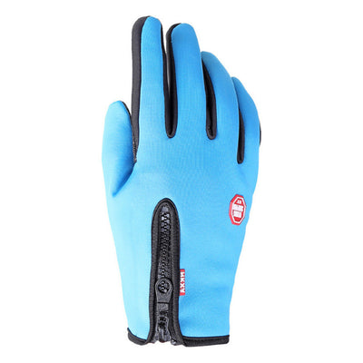 Guantes Táctiles para Montaña, Esquí y Ciclismo con Cremallera