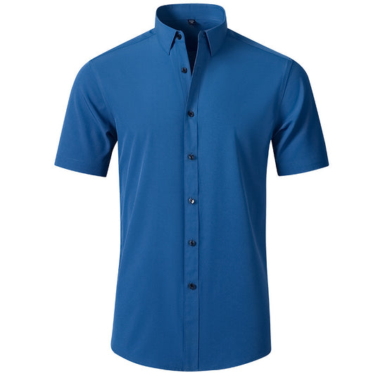 Camisa Ejecutiva Elástica Sin Planchado Antiarrugas Hombre - Image 27