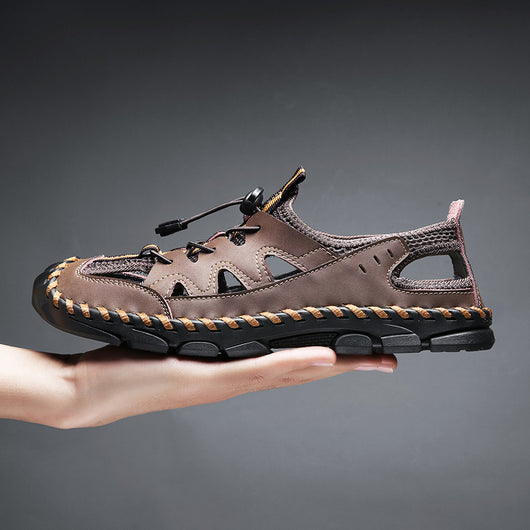 Sandalias Casuales para Hombre Cosidas a Mano - Image 5