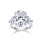 Juego de Anillos de Boda Soul Resonance - Moissanita Ovalada Premium en Plata S925 y Baño de Platino