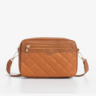 Bolso Bandolera Cuadrado Pequeño con Bordado y Tirador Lateral para Mujer - Image 9