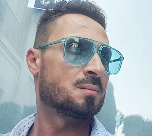 Gafas de Sol Oversized Doble Lente para Hombre - Image 24