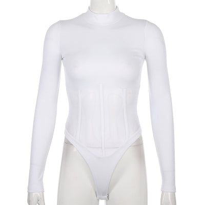 Jumpsuit con Detalles de Malla Estructurada - Image 17
