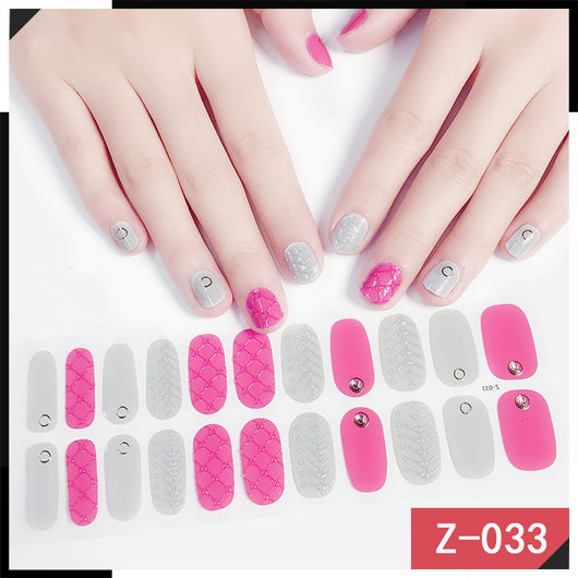 Esmalte de Uñas Premium con Adhesivos Decorativos - Image 38