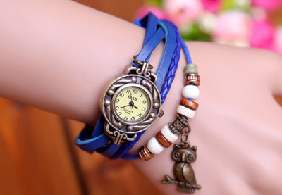 Reloj Pulsera Búho Estilo Coreano para Mujer - Image 19