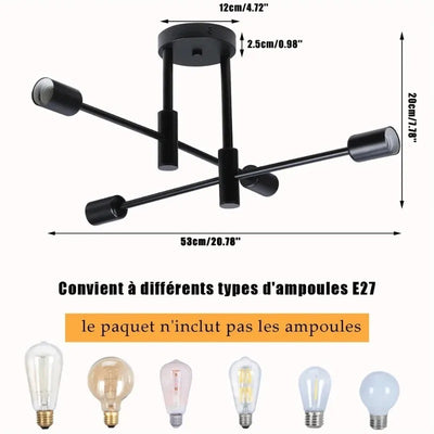 Lámpara de Techo Ramificada LED para Sala y Comedor - Image 14