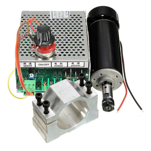 Motor Husillo 500W Refrigerado por Aire con Regulador de Velocidad para Grabado PCB - Image 2