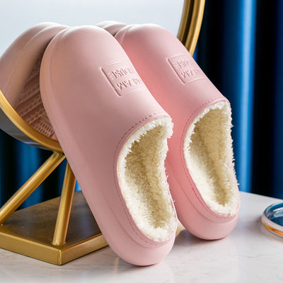 Pantuflas Térmicas Impermeables de Algodón para Mujer - Image 9