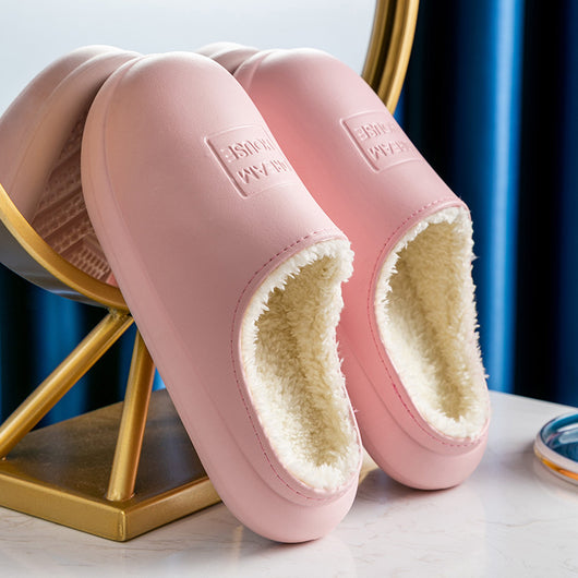 Pantuflas Térmicas Impermeables de Algodón para Mujer - Image 9