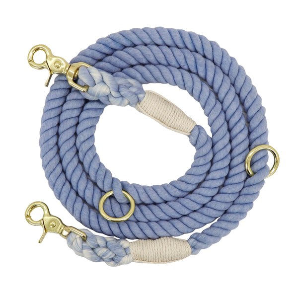 Collar Degradado para Perros con Correa de Entrenamiento y Cadena Metálica