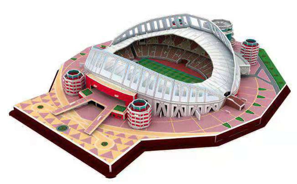 Rompecabezas 3D Estadio de Fútbol Europeo - Modelo de Construcción DIY - Image 4