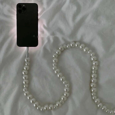 Cable de Datos para Celular con Detalles de Perla - Image 12