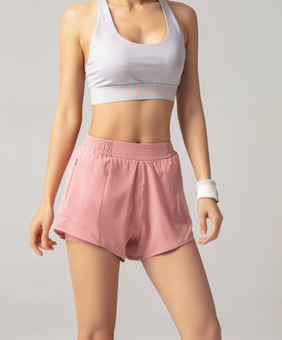 Shorts Deportivos Mujer Mesh Transpirable Anti Transparencia Secado Rápido - Image 9