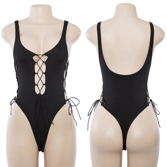 Traje de Baño Enterizo Elegante para Mujer - Diseño Europeo y Americano - Image 2