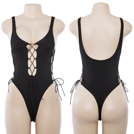 Traje de Baño Enterizo Elegante para Mujer - Diseño Europeo y Americano - Image 2