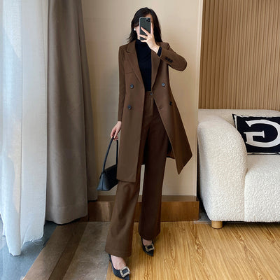 Abrigo Trench Doble Botonadura Elegante para Mujer - Image 4