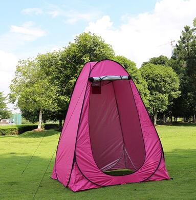 Carpa Camping Portátil 2 en 1 con Ducha y Inodoro - Protección UV para Playa y Viajes - Image 10