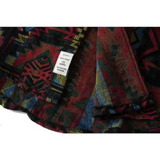 Chaqueta de Trabajo Étnica en Lana Gruesa para Hombre - Image 4