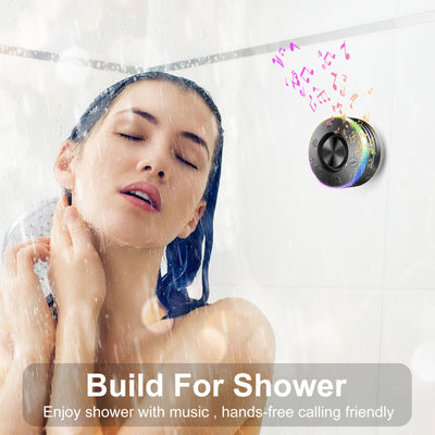 Parlante Bluetooth Resistente al Agua para Baño - Portátil y Duradero - Image 3
