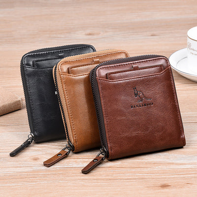 Billetera Compacta Multifuncional Antirrobo para Hombre - Image 7