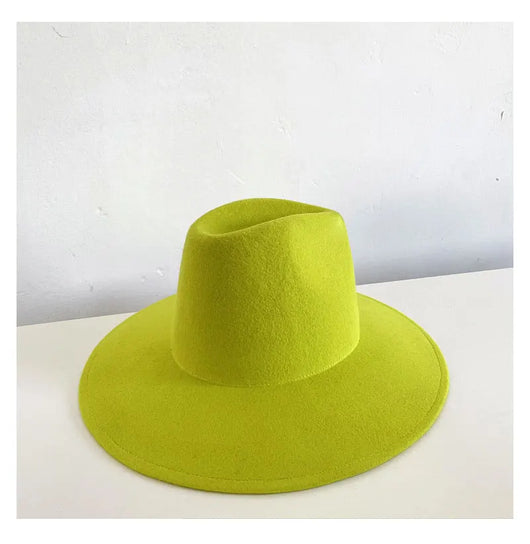 Sombrero Jazz de Fieltro de Lana Pura - Image 13