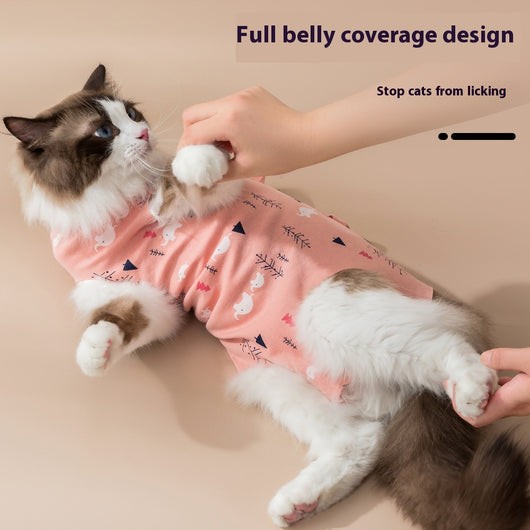 Prenda de Esterilización para Gatos - Protección Respirable Anti-lamido - Image 3