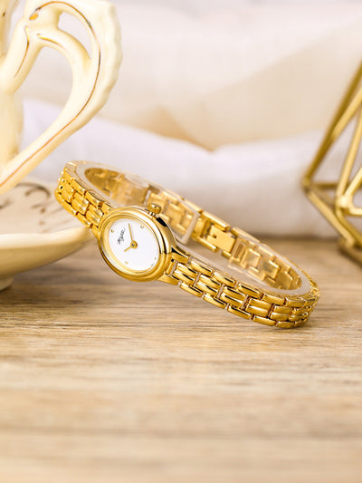 Reloj Vintage Ovalado Mini para Mujer - Resistente al Agua con Cuarzo - Image 14