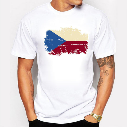 Camiseta Bandera Nacional para Hombre de Manga Corta - Image 2