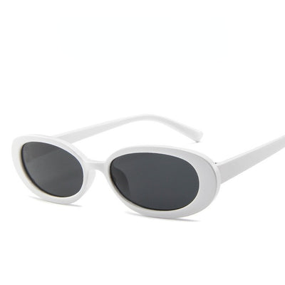 Gafas de Sol Ovaladas Trend Cow Print - Marco Pequeño Estilo Instagram - Image 9