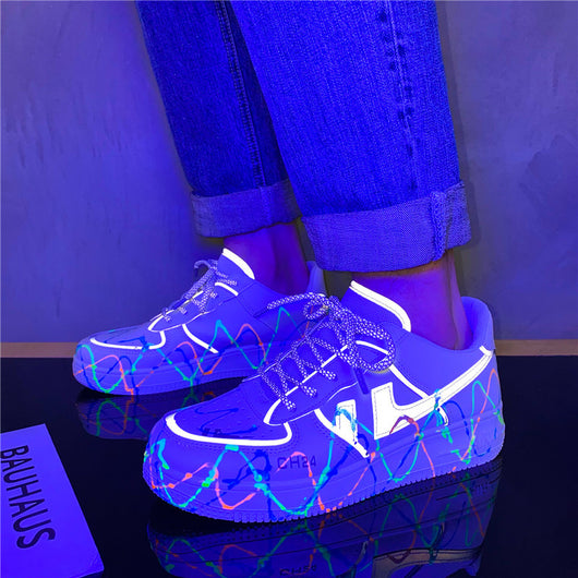 Tenis Deportivos Casual Luminosos para Hombre - Tendencia Actual - Image 3
