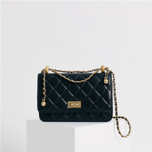 Bolso Bandolera de Piel de Cordero Estilo Fragante Pequeño - Image 6