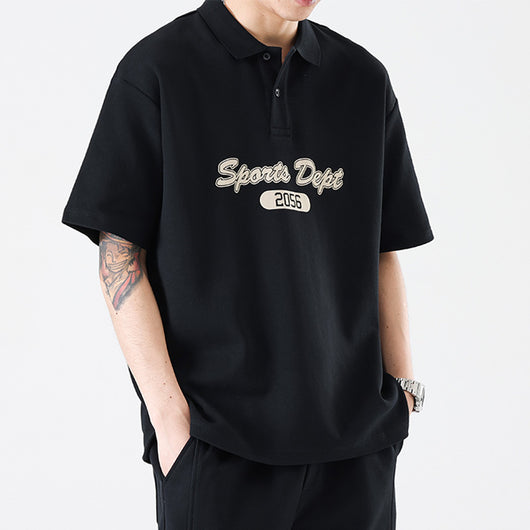 Camiseta Holgada Estampada para Hombre - Versátil y Cómoda