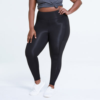 Leggins Deportivos Levantacaderas Cintura Alta Talla Grande Mujer - Image 7