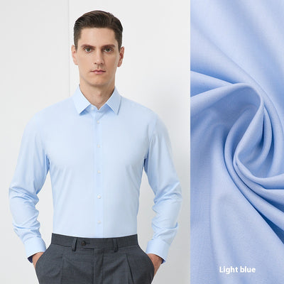 Camisa de Seda de Morera para Hombre - Impermeable y Sin Planchado - Image 16