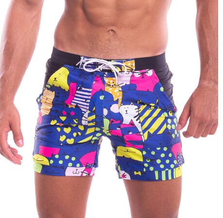 Bóxer de Baño Masculino Sexy - Traje de Baño Moderno