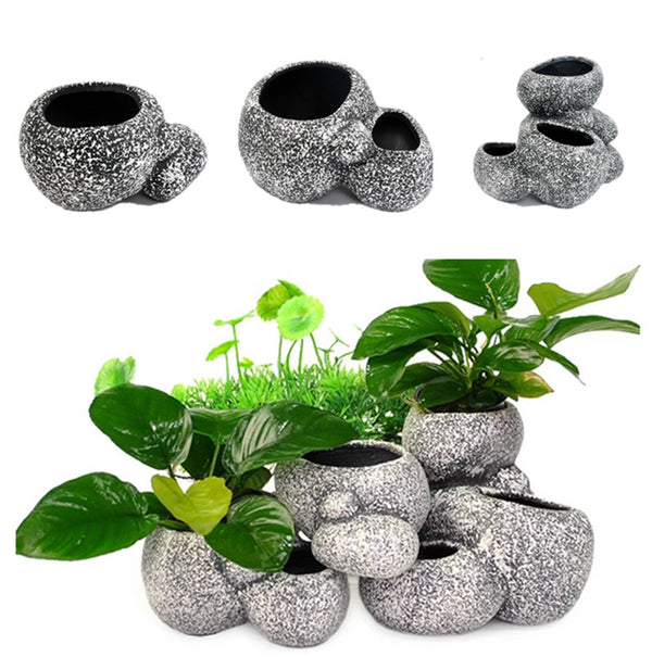 Piedras Decorativas de Cerámica para Jardín