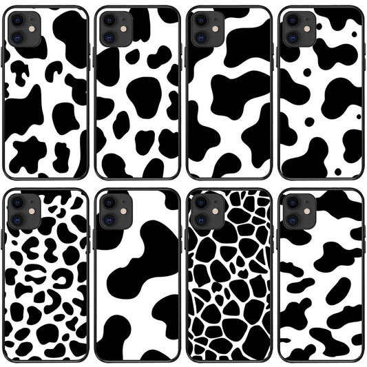 Funda para iPhone con Patrón de Leche - Protección y Estilo