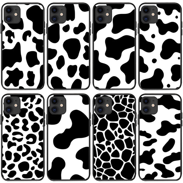 Funda para iPhone con Patrón de Leche - Protección y Estilo