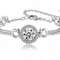 Pulsera de Circonia con Diseño Hearts and Arrows