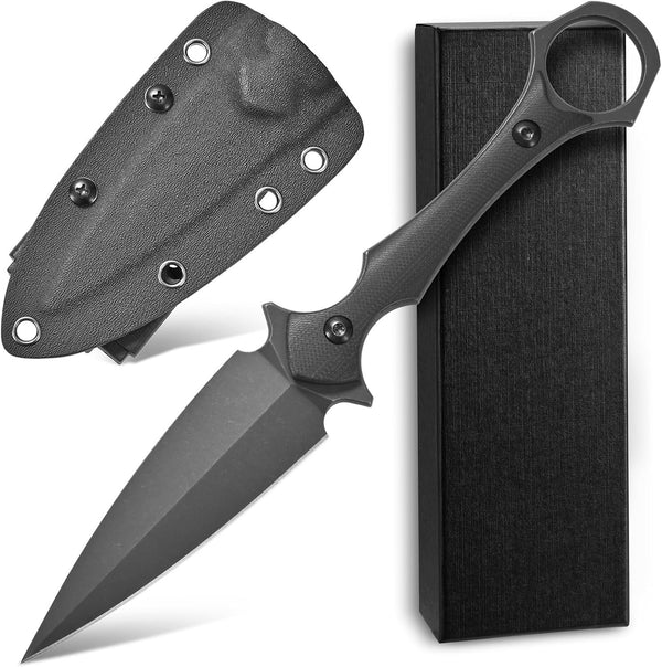 Cuchillo de Supervivencia D2 con Mango G10 para Camping y Aventura - Image 6